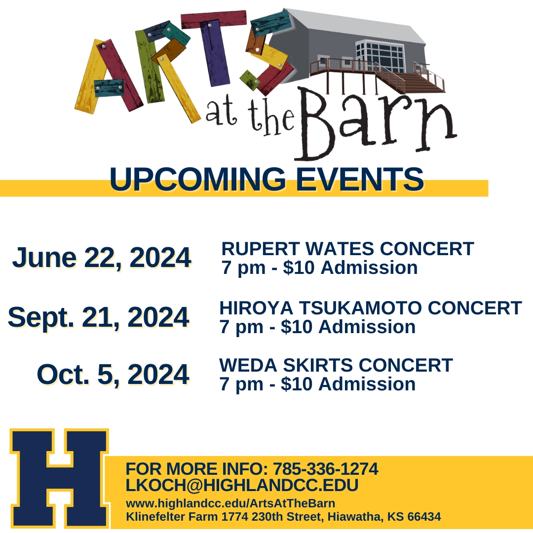 2024 Arts At The Barn Schedule